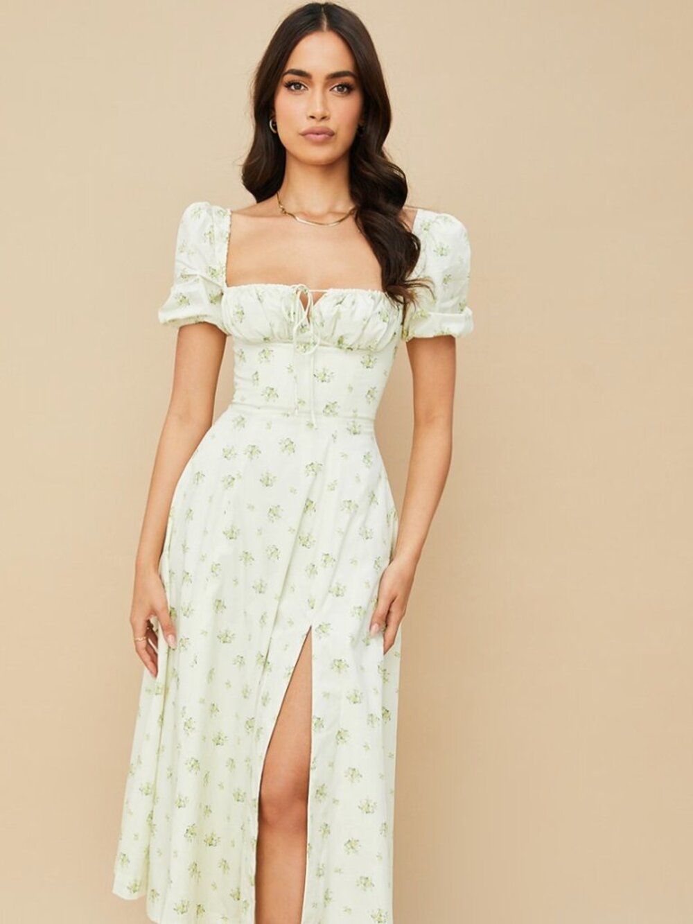 House of CB Ivory Floral Tallulah